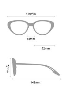 Pure desire European and American style cat-eye glasses for myopia women anti-blue light flat glasses for students without makeup artifact round face looks small and trendy
