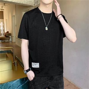 Men's short sleeve T-shirt Hong Kong style